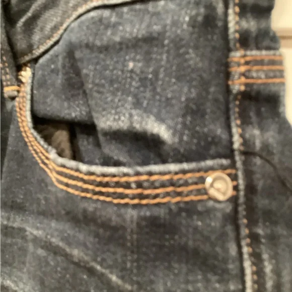 GAP Denim Shorts Roll Cuff Boyfriend Jean Shorts 24 Y2K - Picture 4 of 10